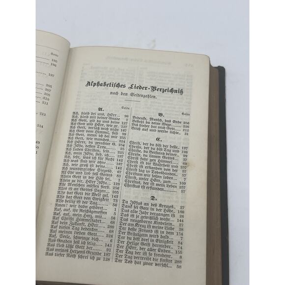 Vintage 1908 Prayer Book by Katharina Munsinger Hymnal Leather Cover 5.25”H - Picture 13 of 16